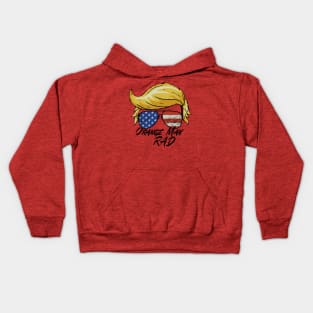 Orang Man Rad Trump Kids Hoodie